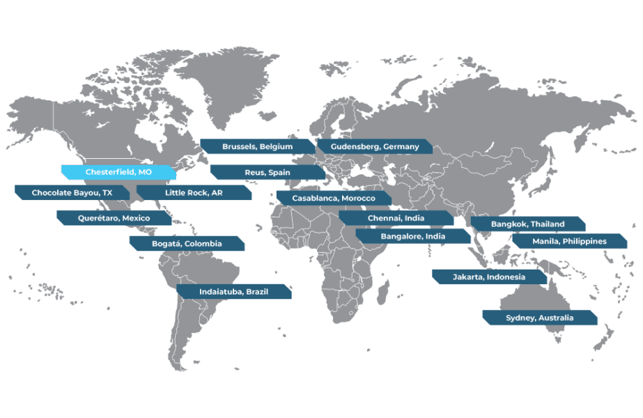 Novus locations on map